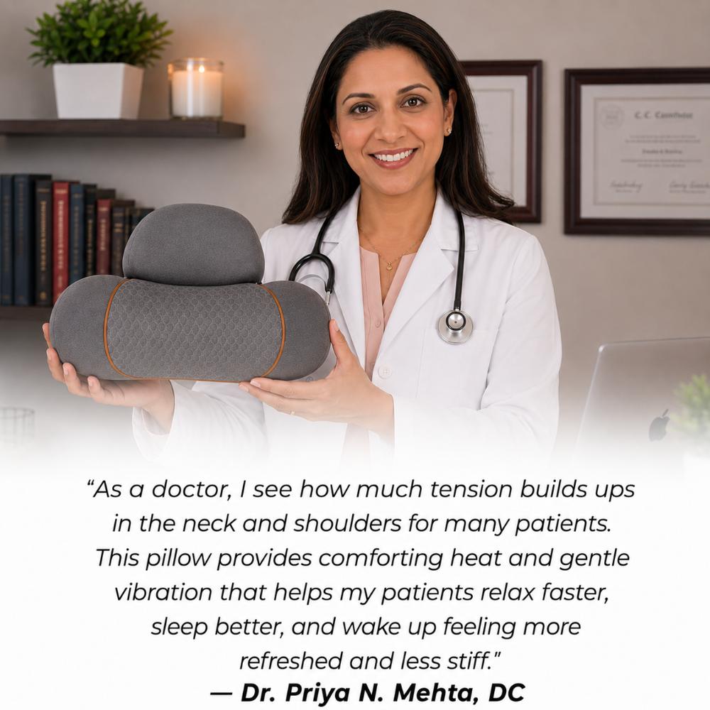 ThermEase™ Lumiorae Heated Massage Pillow